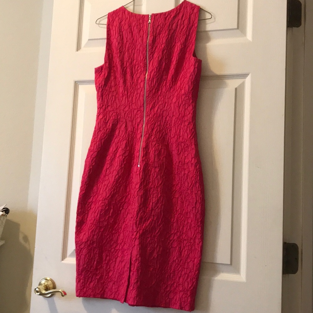 Tahari Business Casual Pink/Red dress